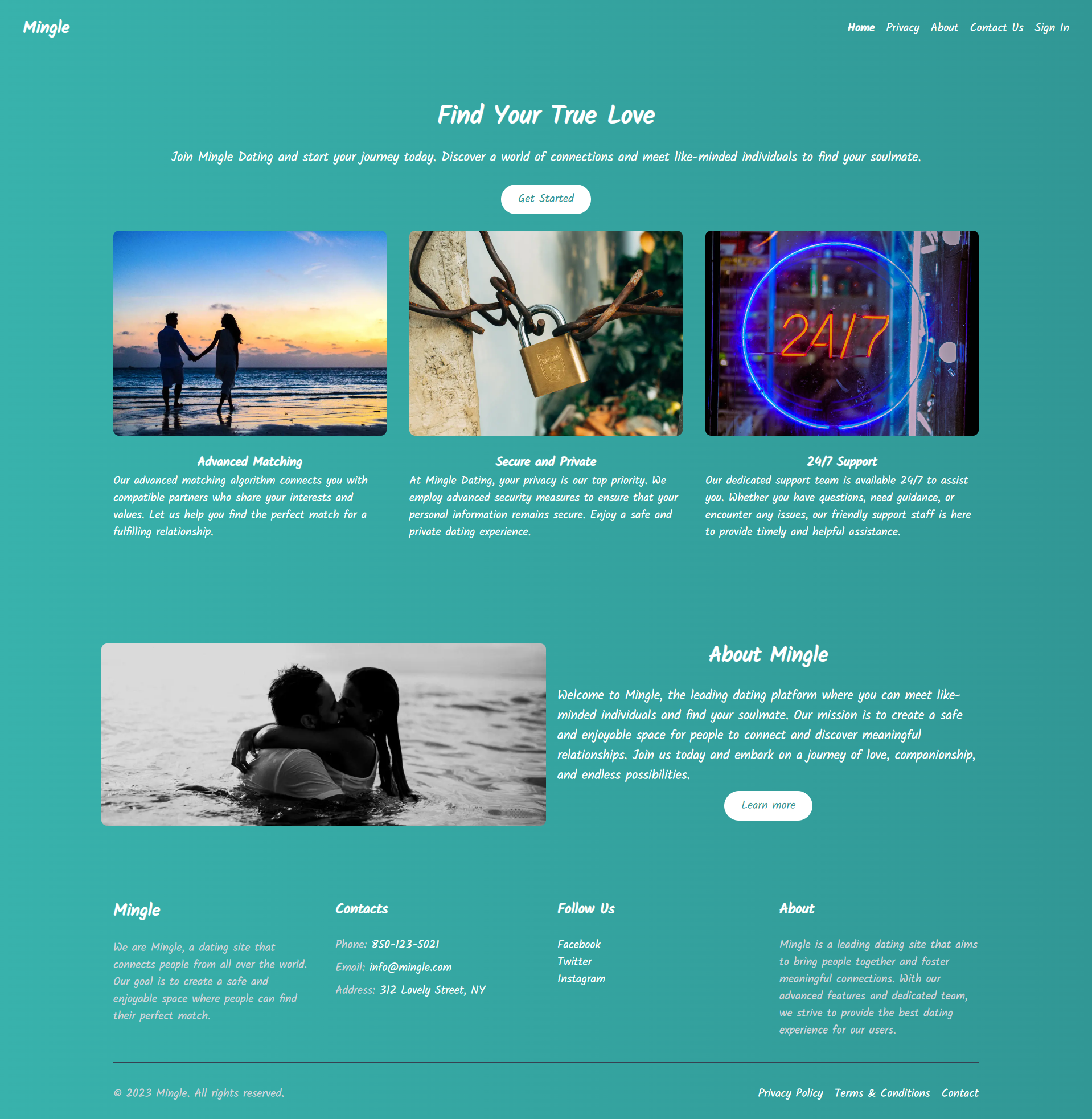 Dating App Project